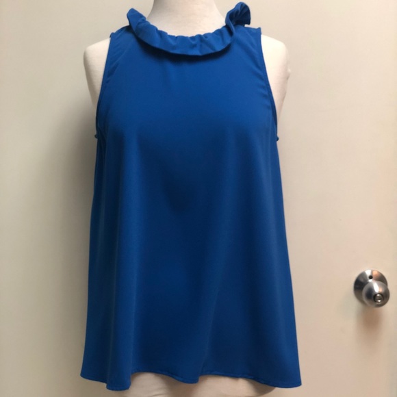 Mud Pie Tops - Mudpie Eloise flutter collar top